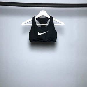 Black nike sports bra
